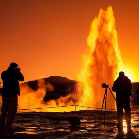 Hotel Geysir Bagian luar foto