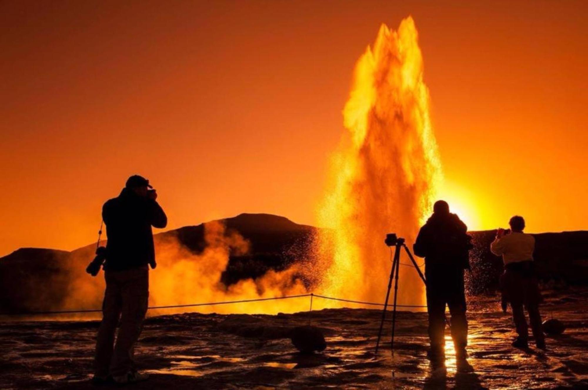 Hotel Geysir Bagian luar foto