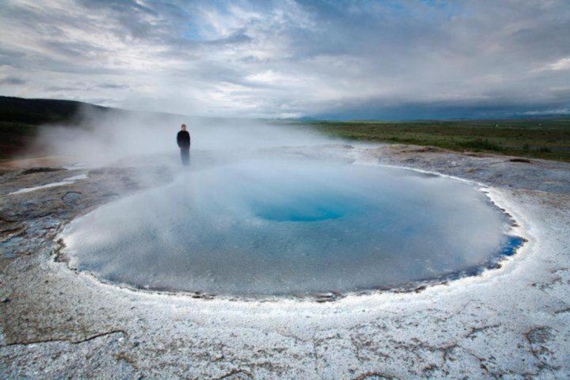 Hotel Geysir Bagian luar foto
