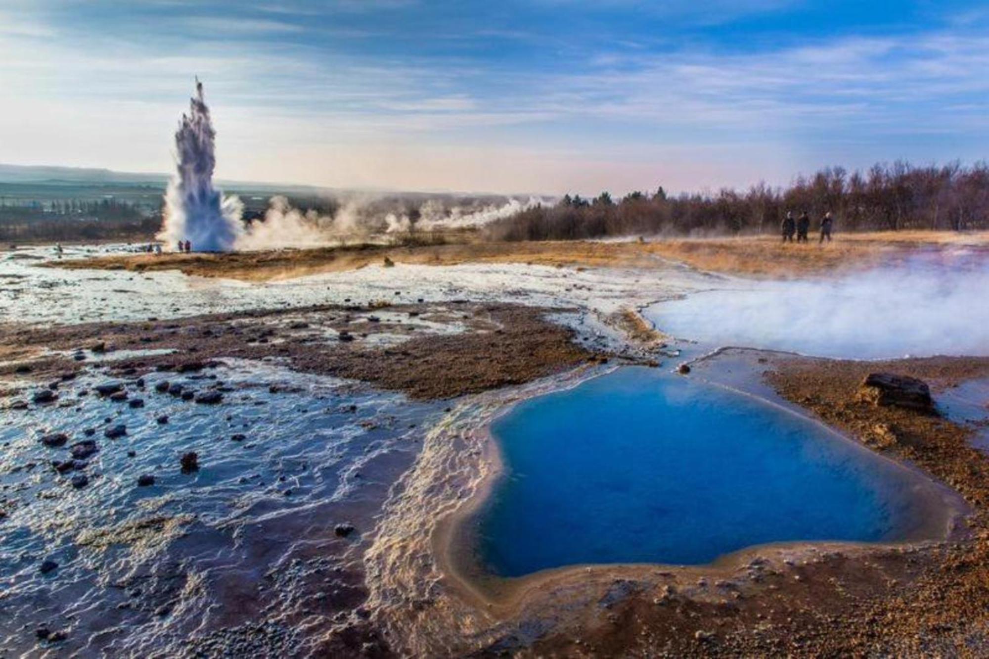 Hotel Geysir Bagian luar foto