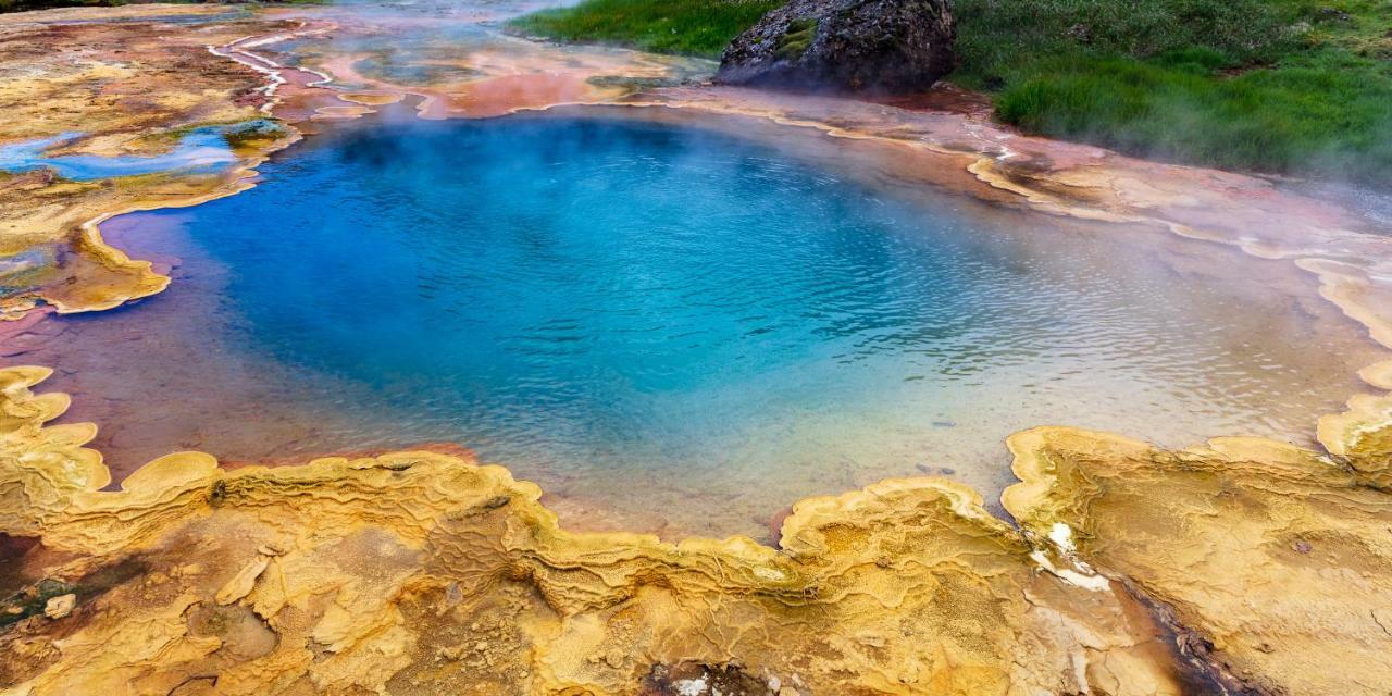 Hotel Geysir Bagian luar foto