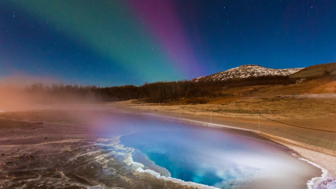 Hotel Geysir Bagian luar foto