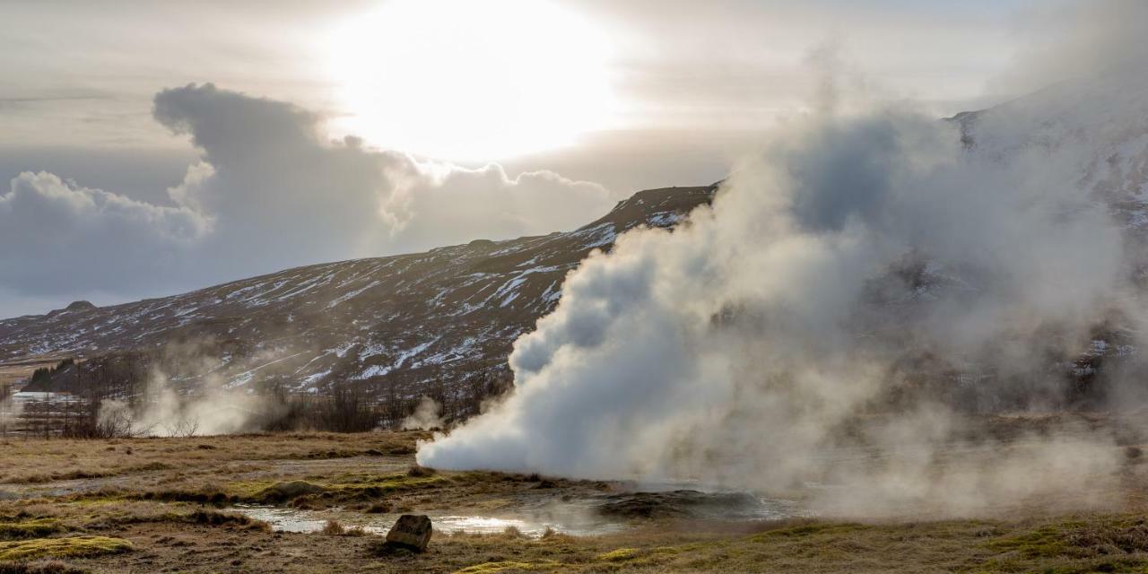 Hotel Geysir Bagian luar foto